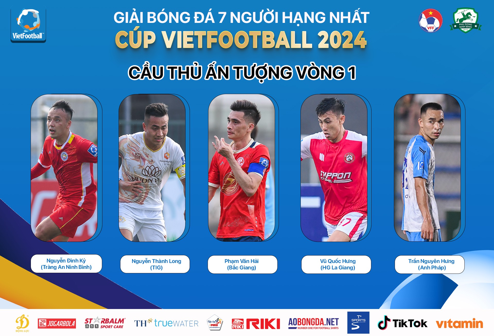 Bình chọn cầu thủ ấn tượng vòng 1 HL1-S8